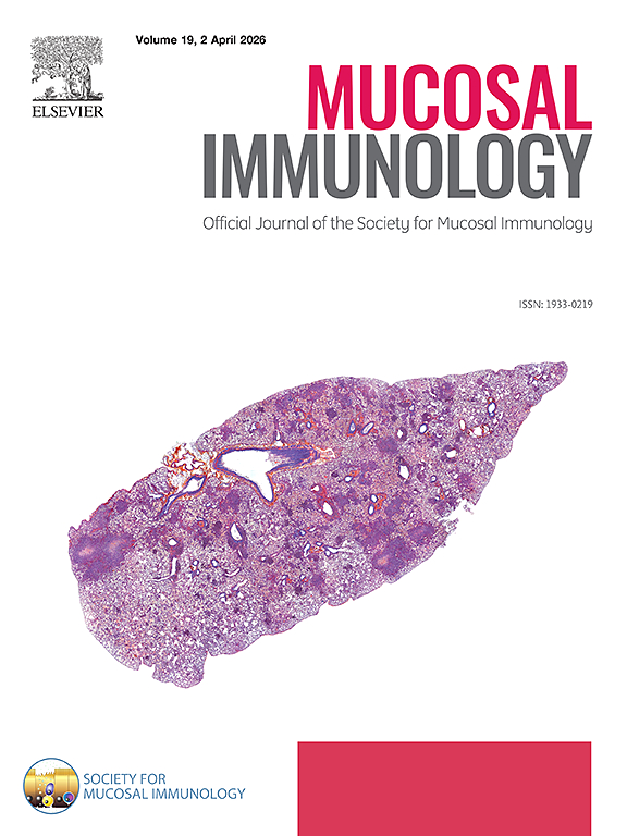 Mucosal Immunology Cover